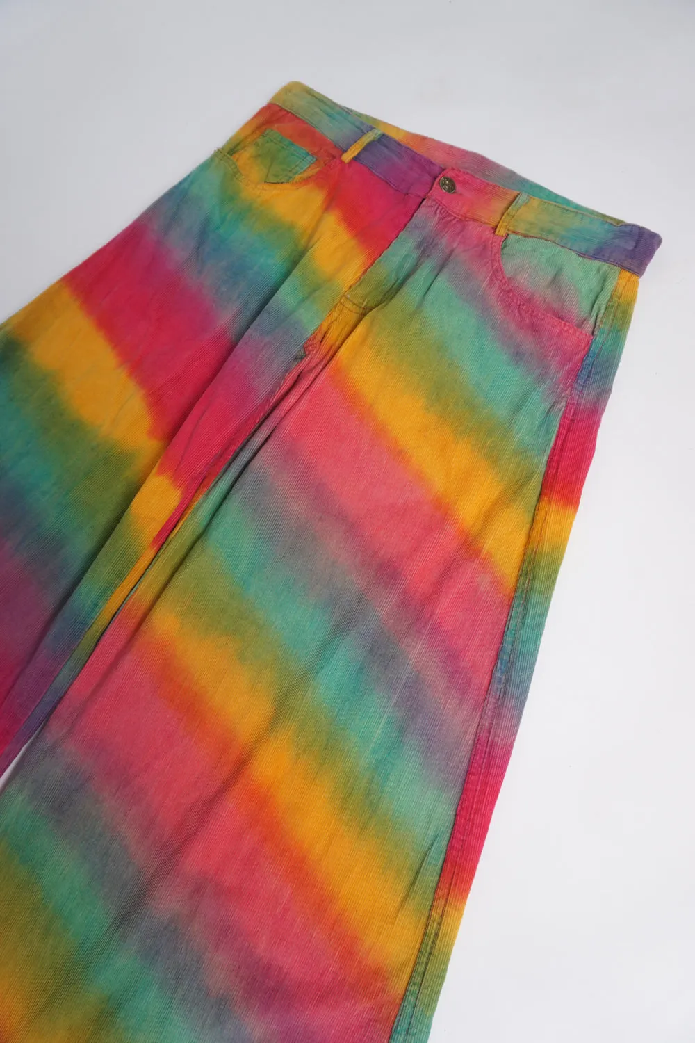 Rainbow Cord Trousers