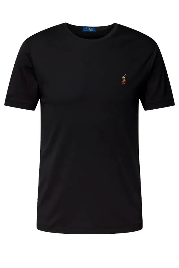 Ralph Lauren Soft-Touch Black T-Shirt