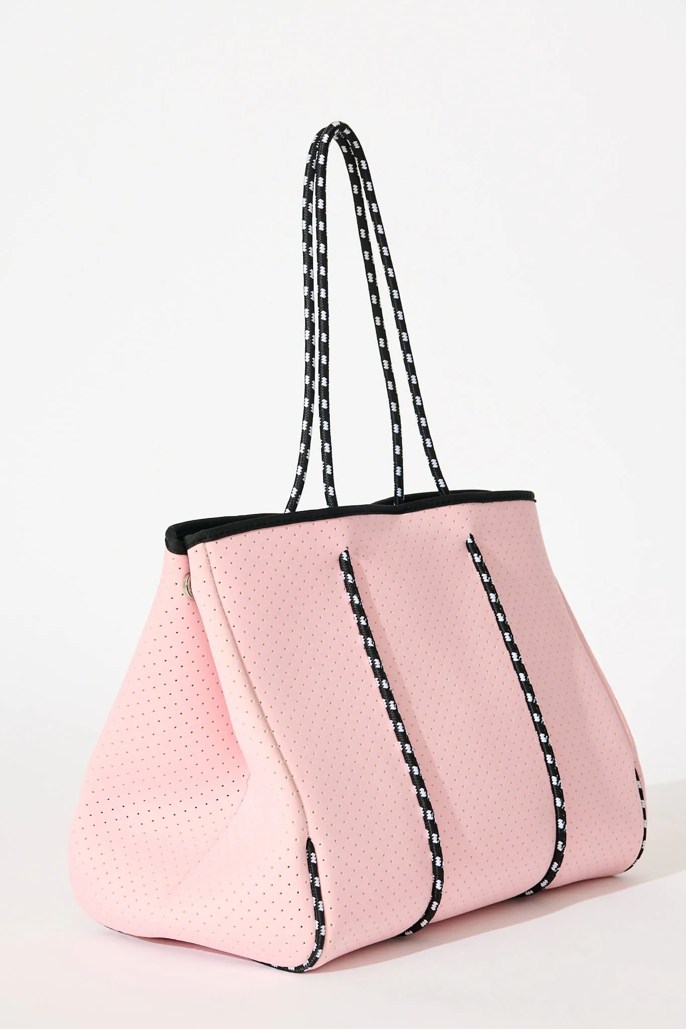 Rania Neoprene Tote Bag In Blush