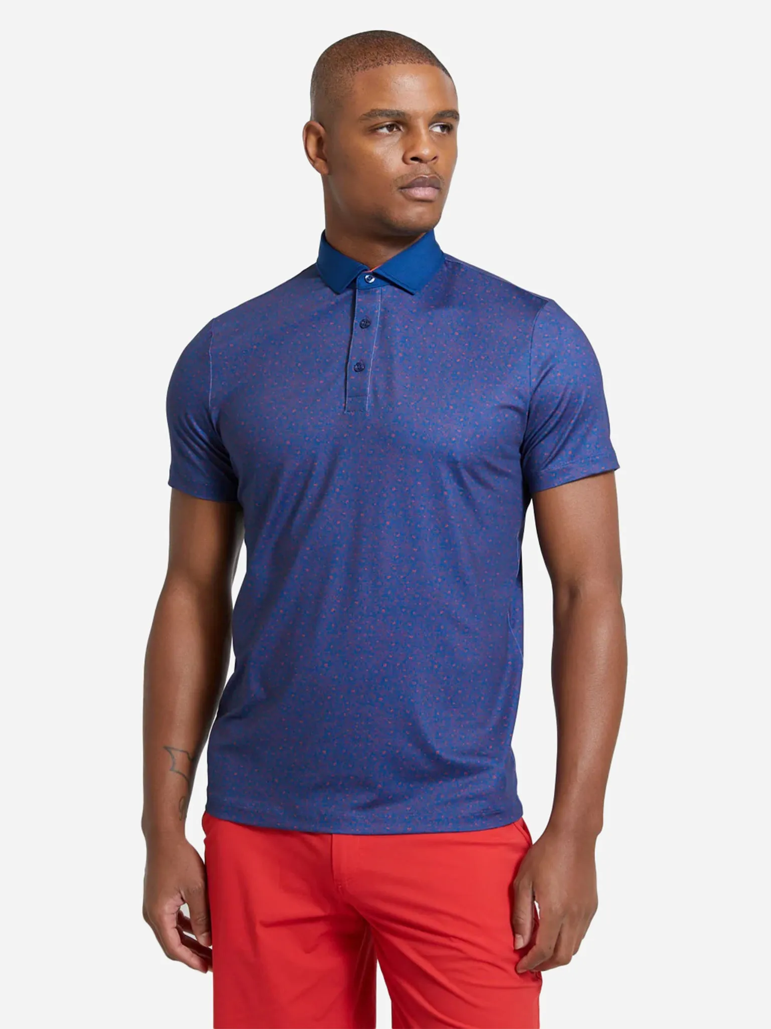     REDVANLY  Men's Belmont Polo    