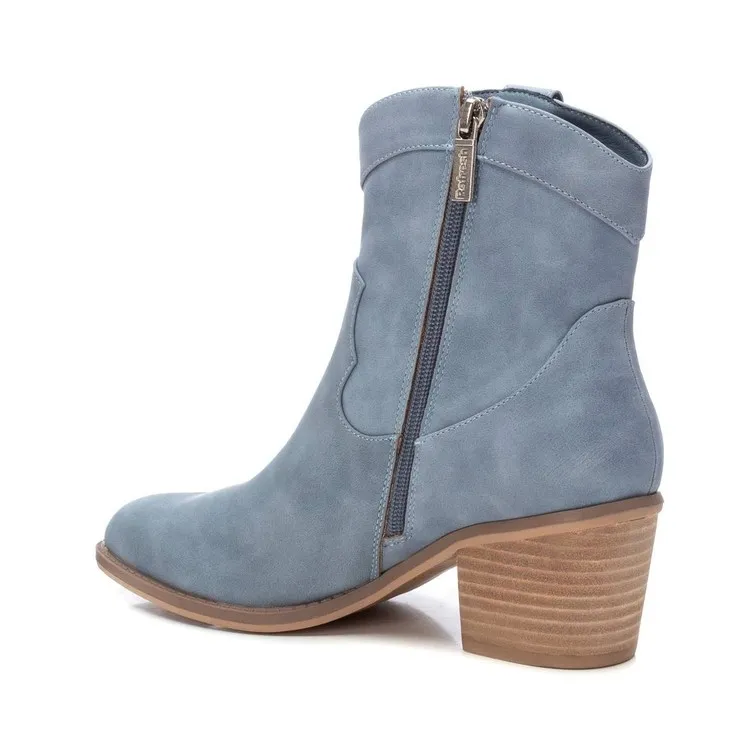 Refresh 171945 Women's Ankle Boots with Zip in Jeans