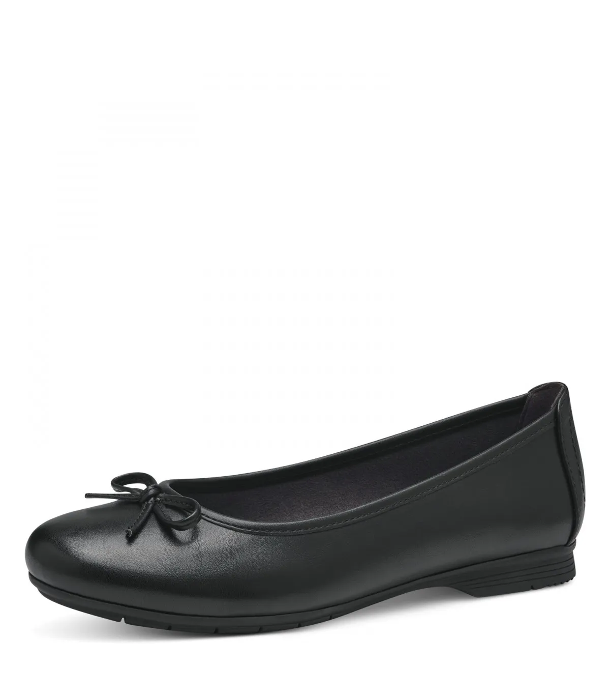 Resting ballet flat by Jana Softline Black -22163