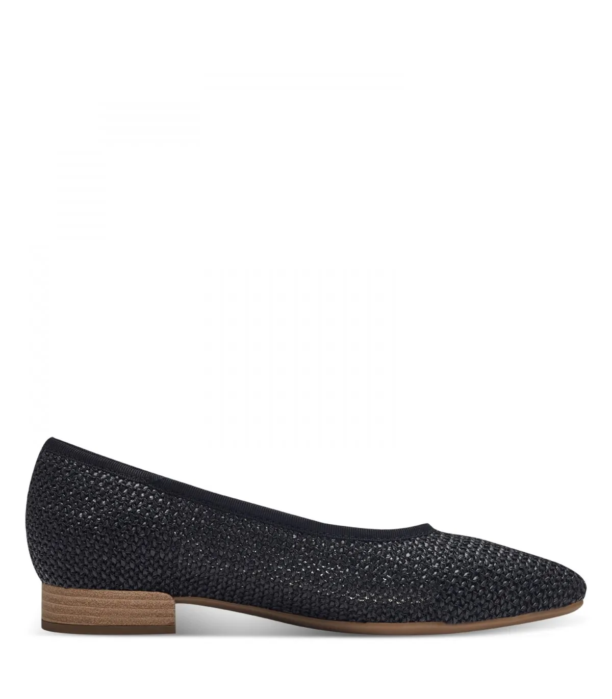 Resting ballet flat by Jana Softline Black -22172