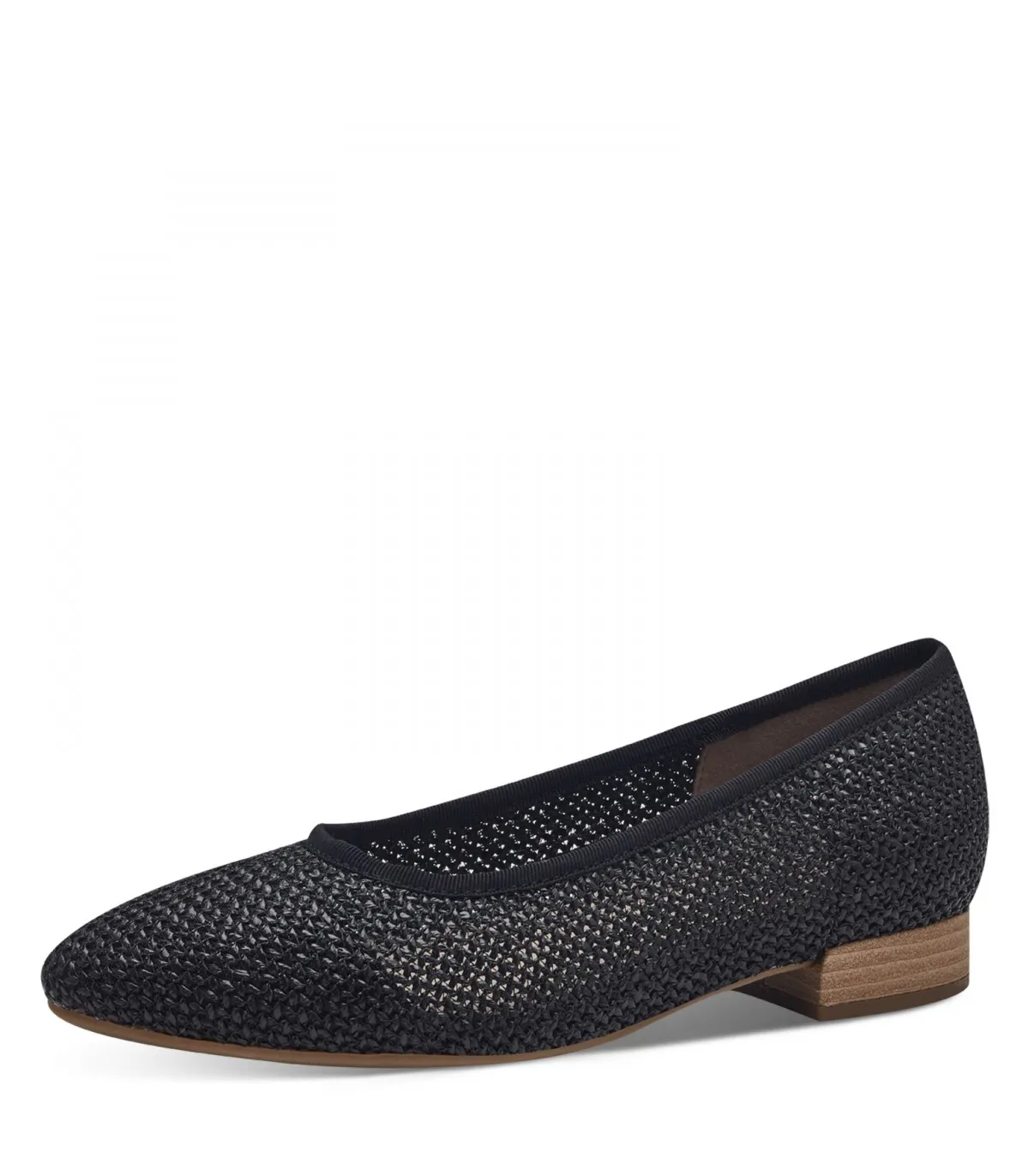 Resting ballet flat by Jana Softline Black -22172