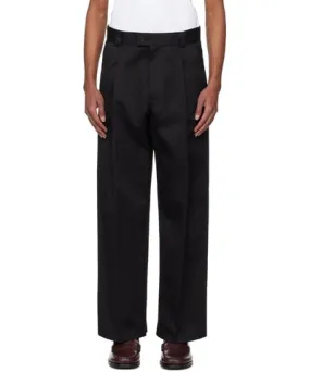 RICE NINE TEN Black Wide Trousers