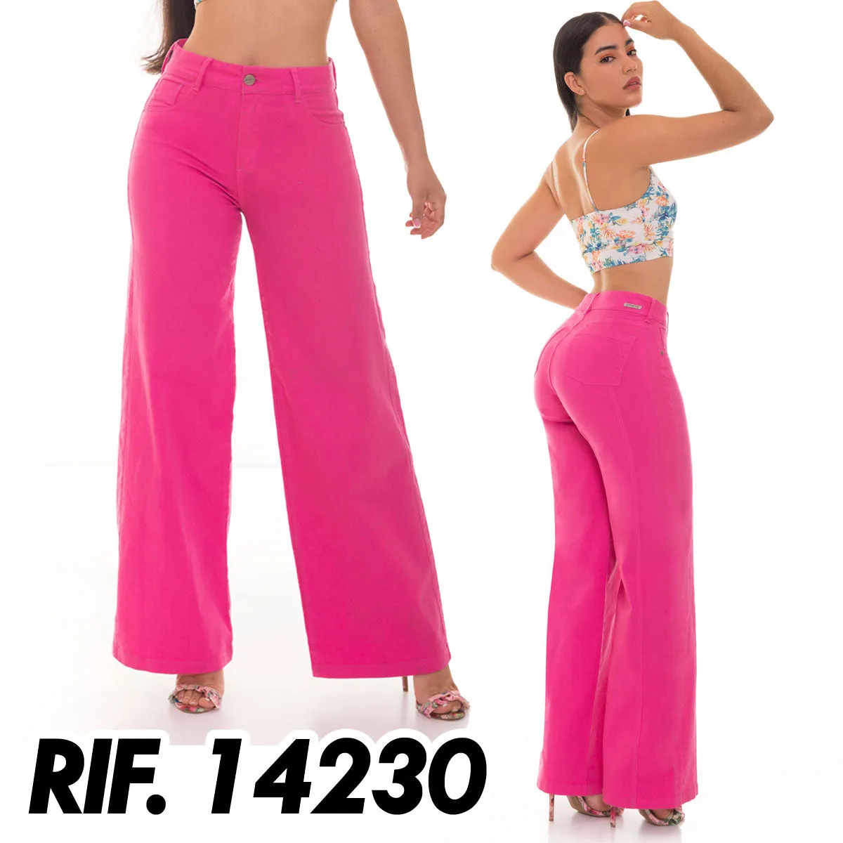 14230 High-Waisted Flared Jeans