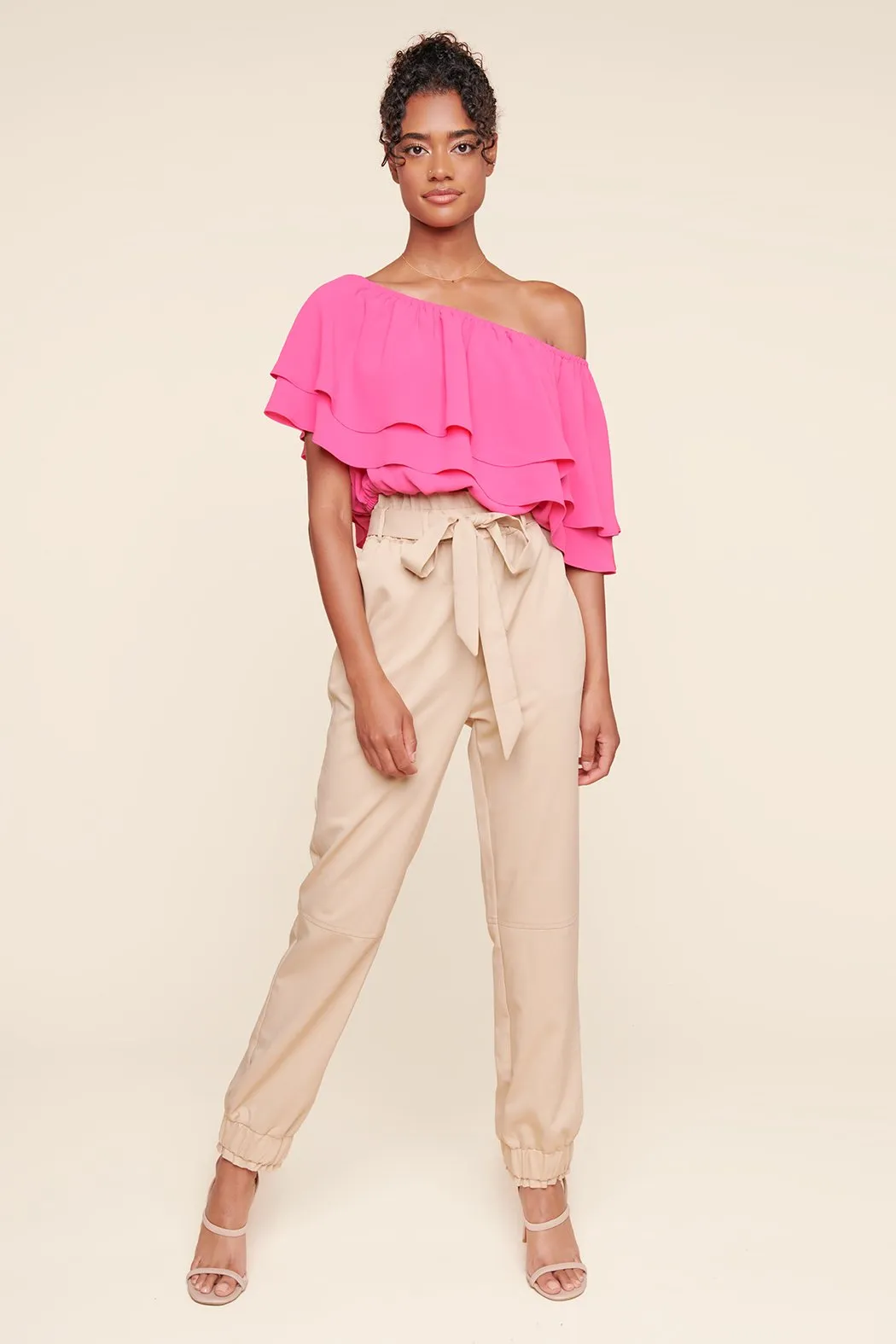 Robyn Paperbag Peg Leg Trousers