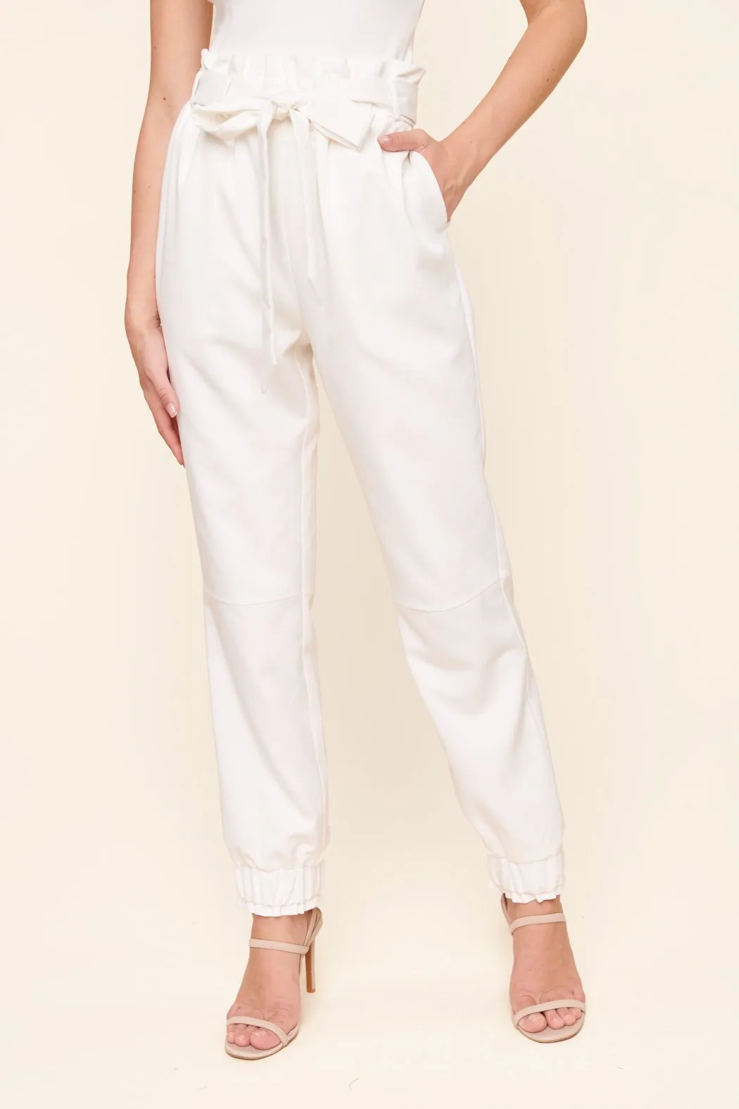 Robyn Paperbag Peg Leg Trousers