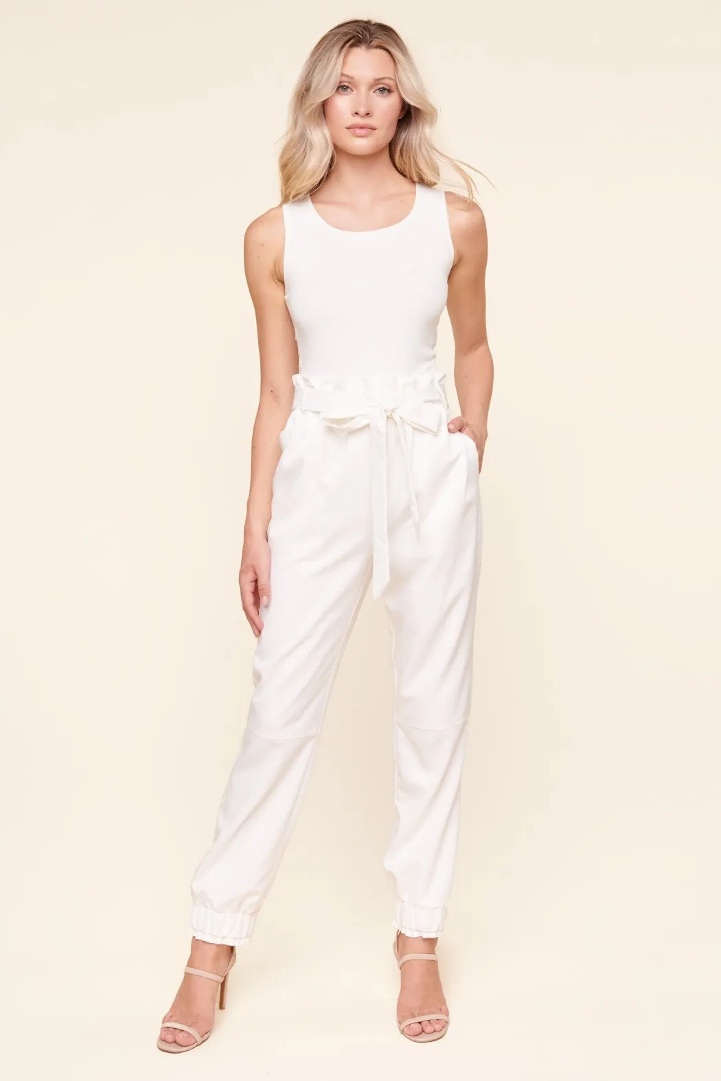 Robyn Paperbag Peg Leg Trousers