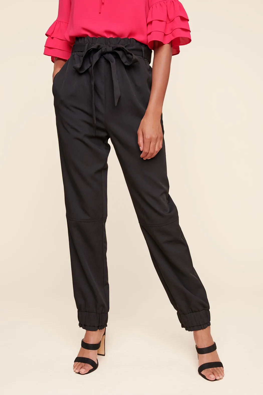 Robyn Paperbag Peg Leg Trousers