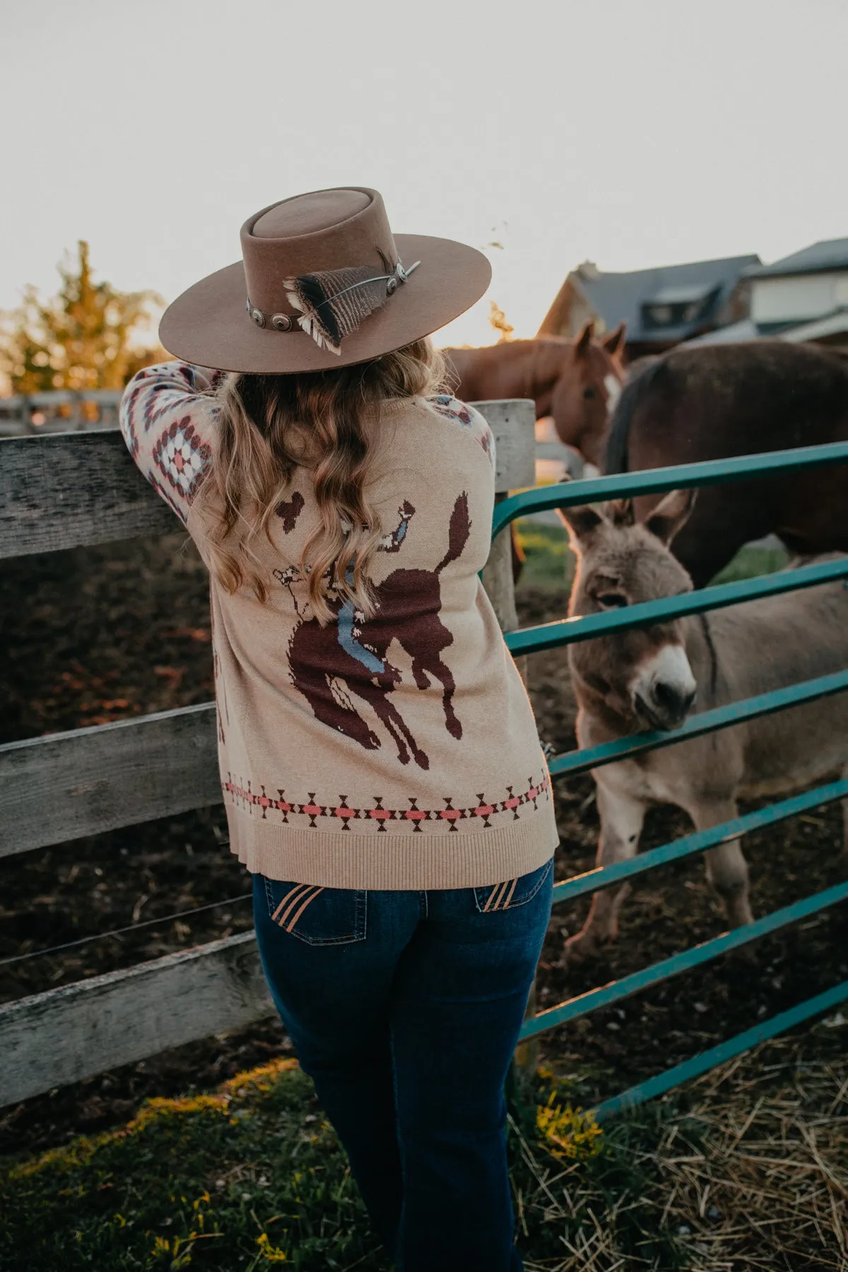 'Rodeo' Knit Cardigan by Tasha Polizzi (S - XL)