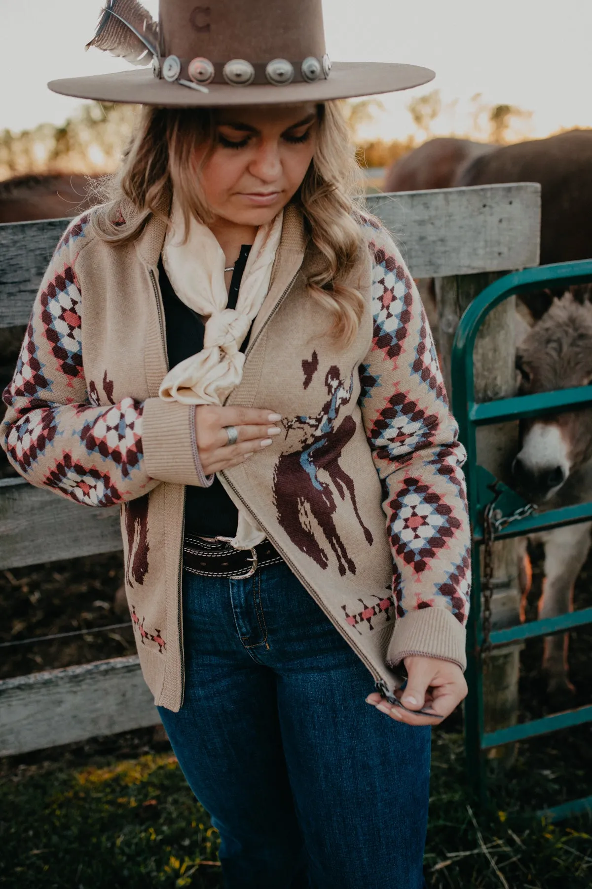 'Rodeo' Knit Cardigan by Tasha Polizzi (S - XL)