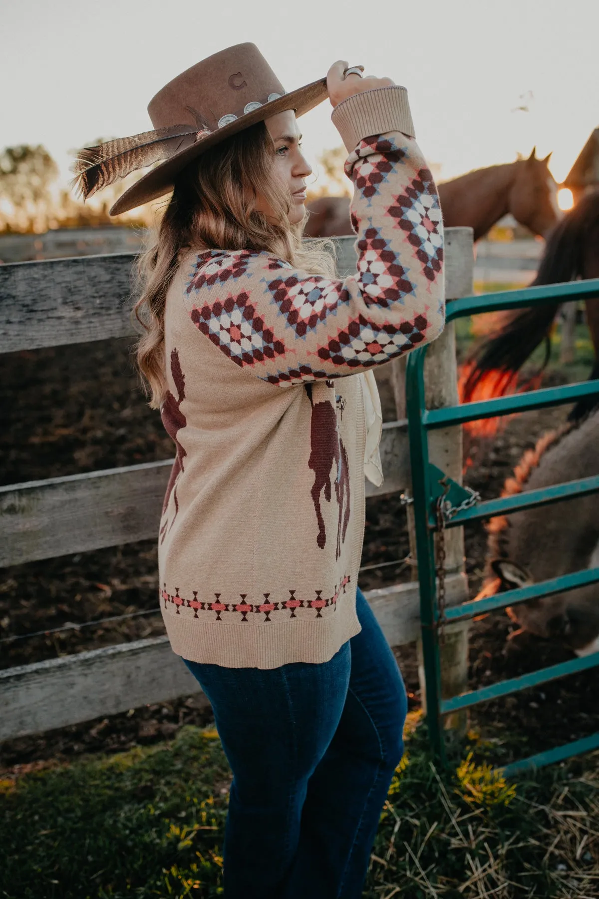 'Rodeo' Knit Cardigan by Tasha Polizzi (S - XL)