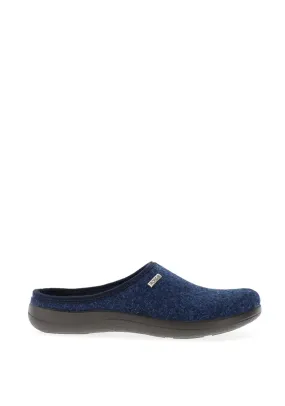 Rohde Wool Slippers, Blue