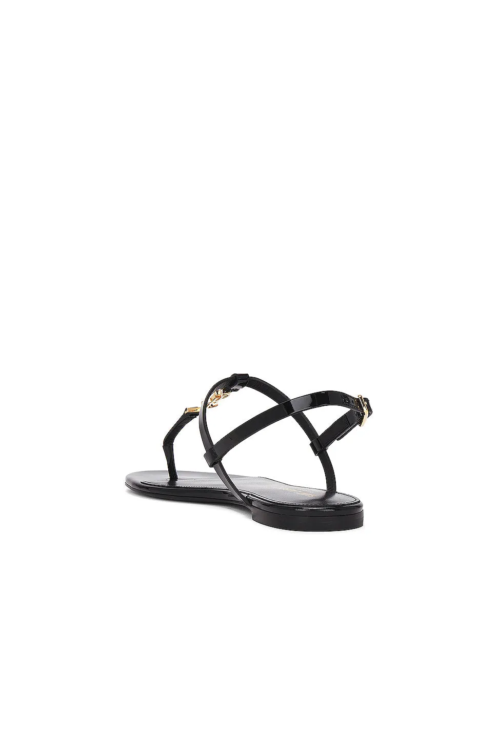 Saint Laurent Cassandra Flat Sandal