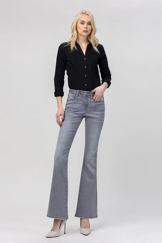 Sashi Stretch Mid Rise Flare Jeans