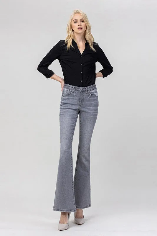 Sashi Stretch Mid Rise Flare Jeans