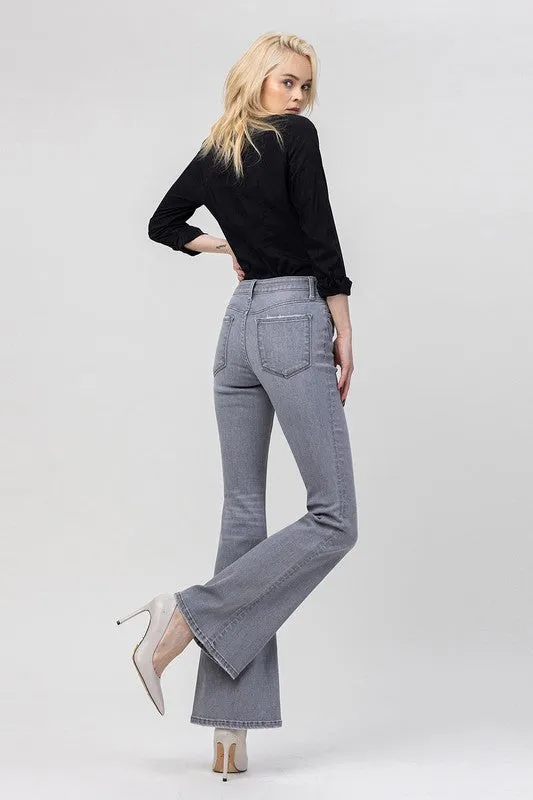 Sashi Stretch Mid Rise Flare Jeans