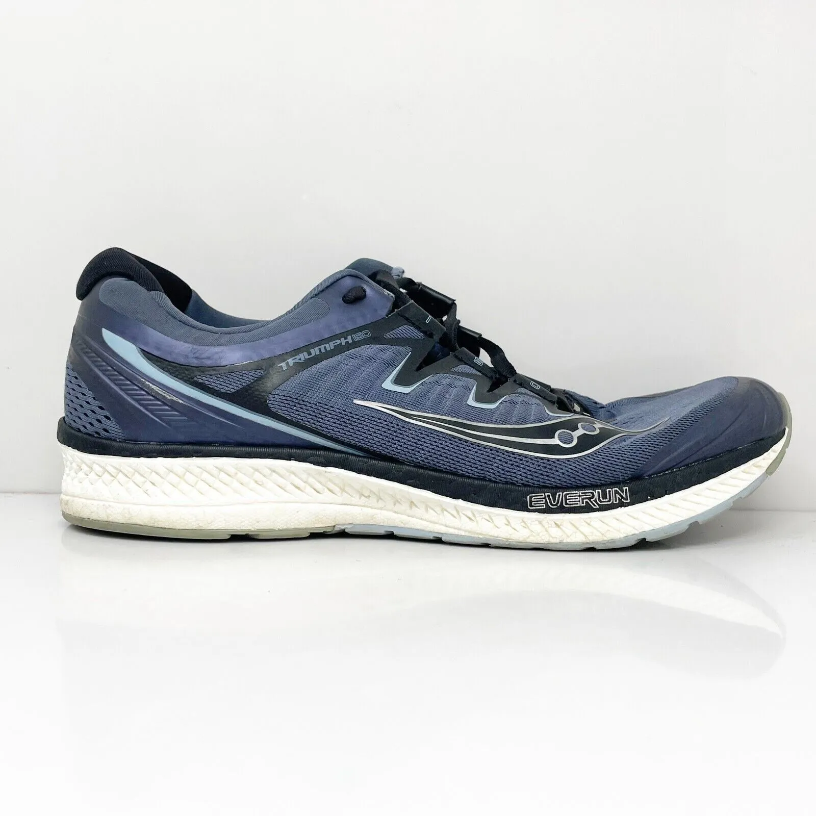 Saucony Mens Triumph ISO 4 S20413-1 Blue Running Shoes Sneakers Size 11.5