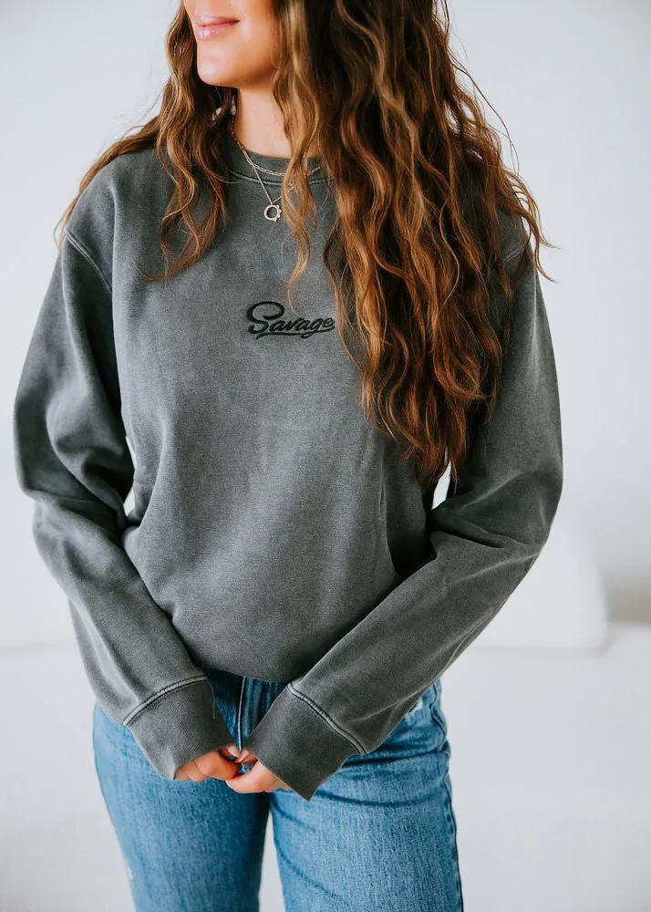 Savage Graphic Sweatshirt