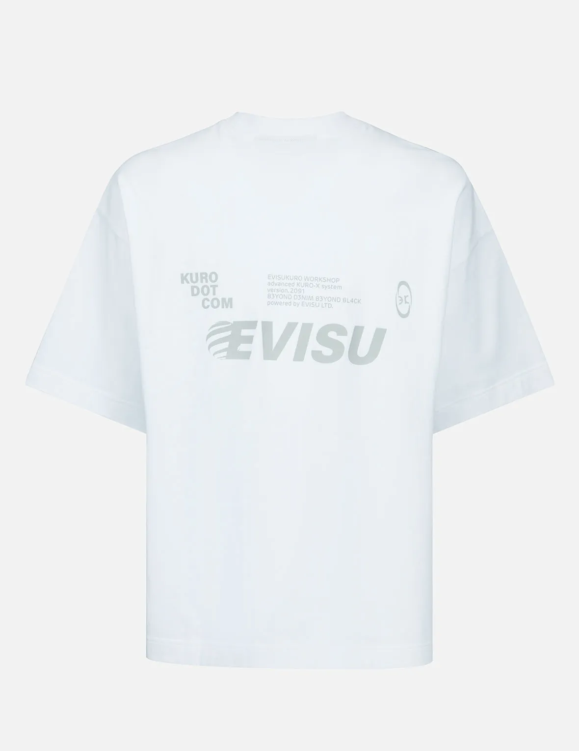 Seagull Print Oversize T-shirt