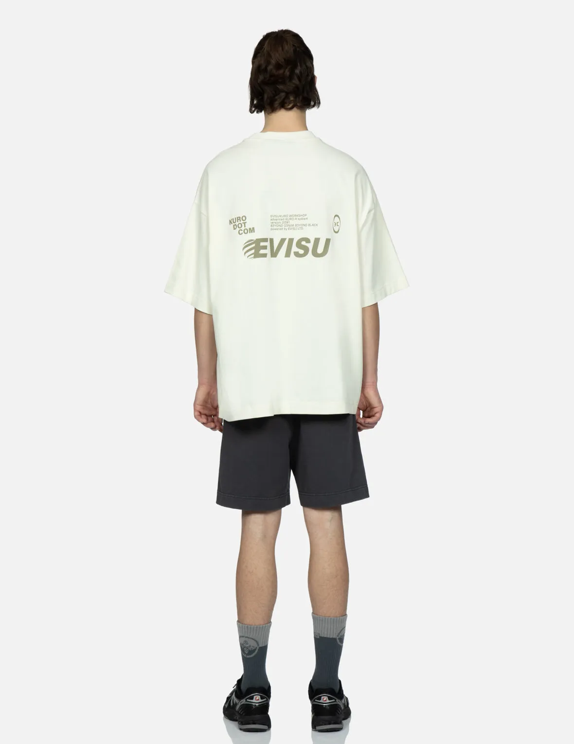 Seagull Print Oversize T-shirt