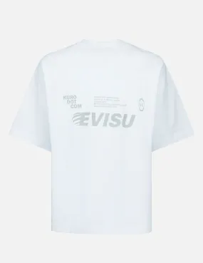 Seagull Print Oversize T-shirt