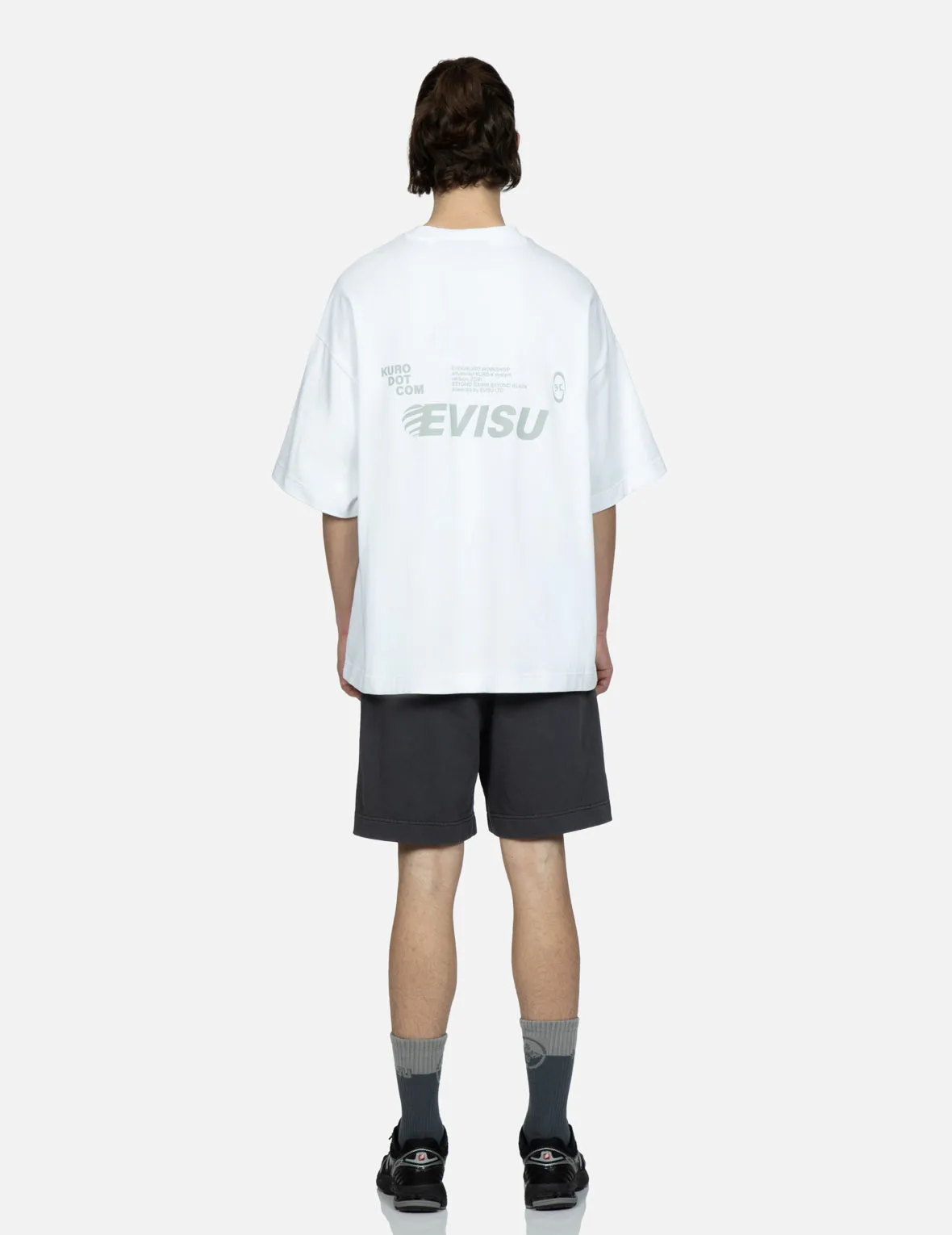 Seagull Print Oversize T-shirt