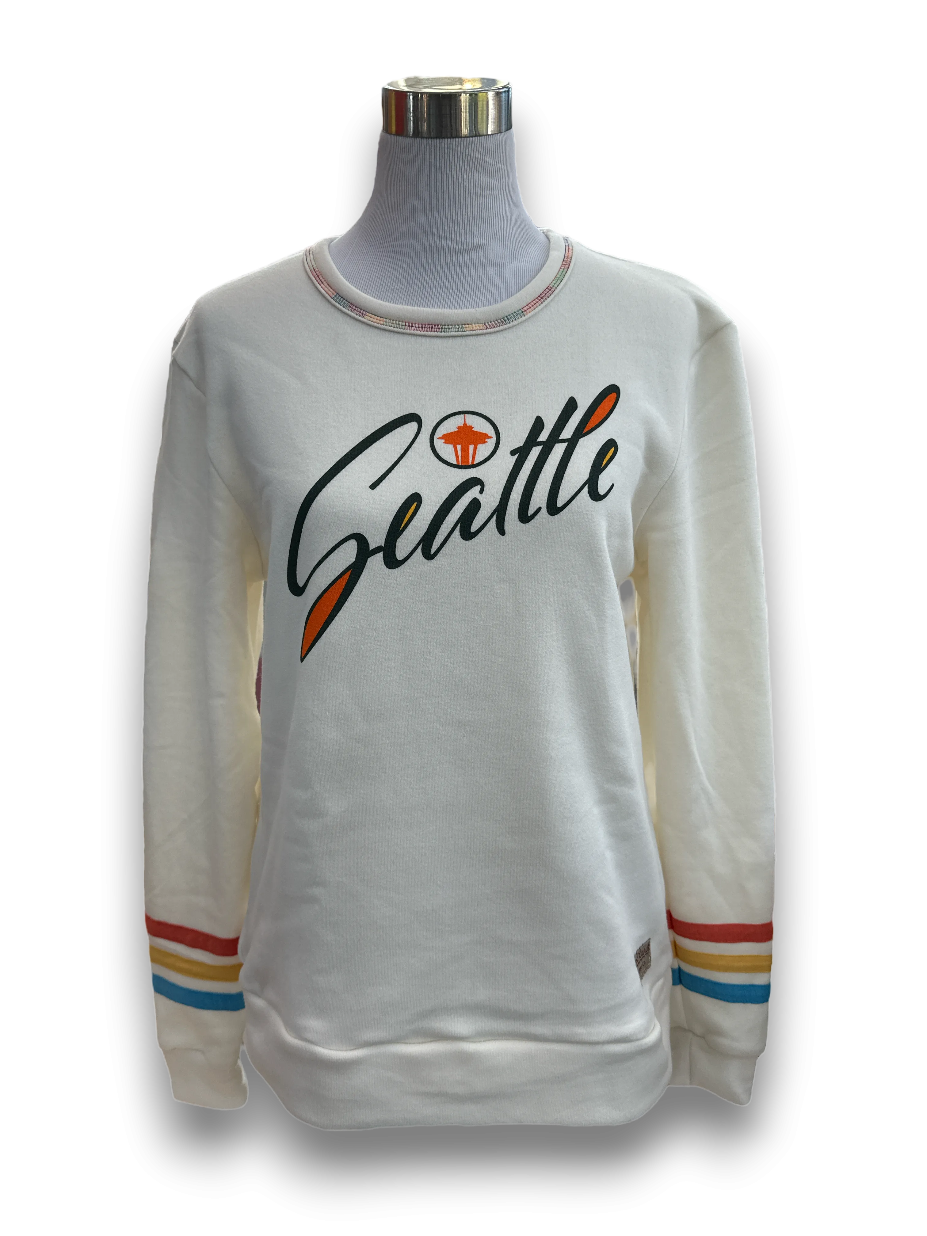 Seattle Stripe Sweatshirt