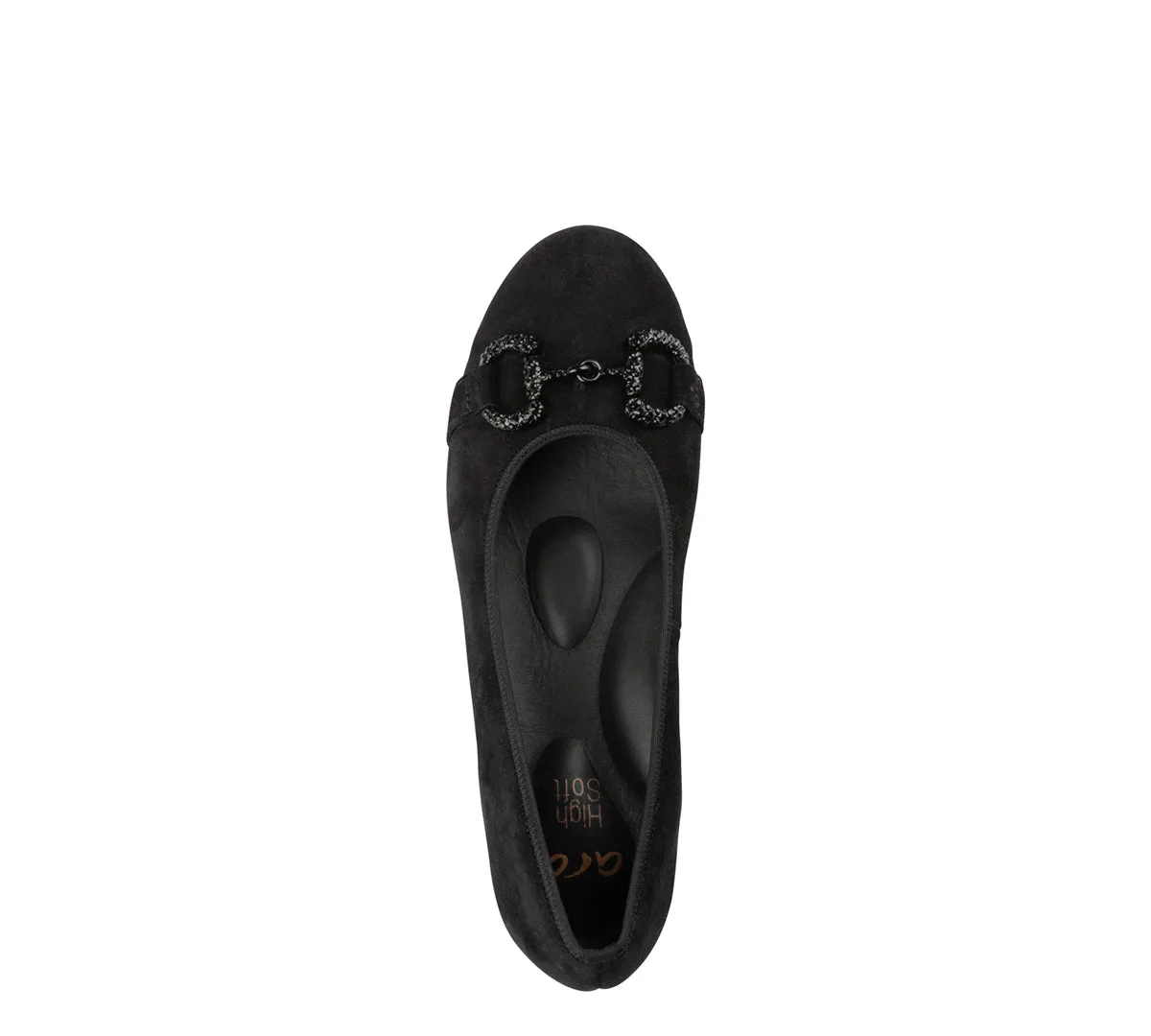 Serenity Women's Chain Ballet Flat - Black 01