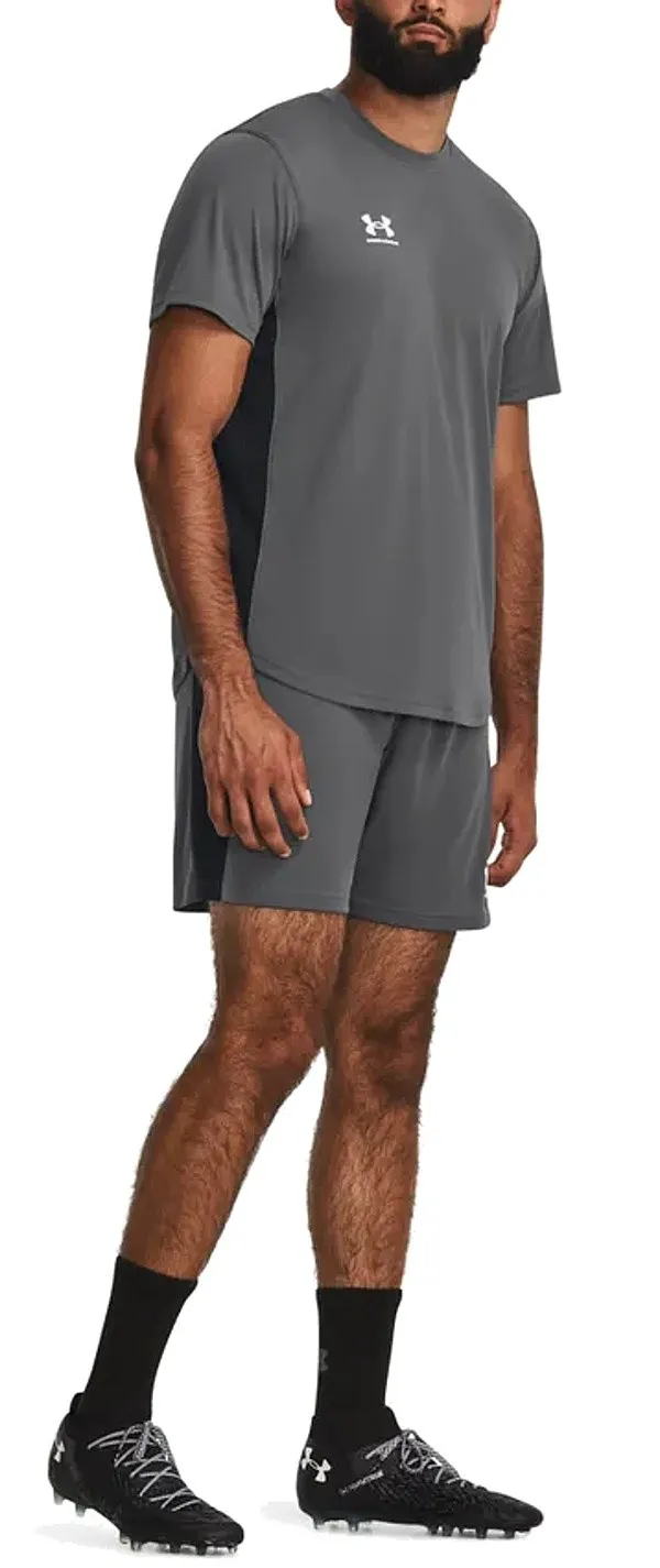 shorts Under Armour Challenger Knit - Castlerock/White - men´s