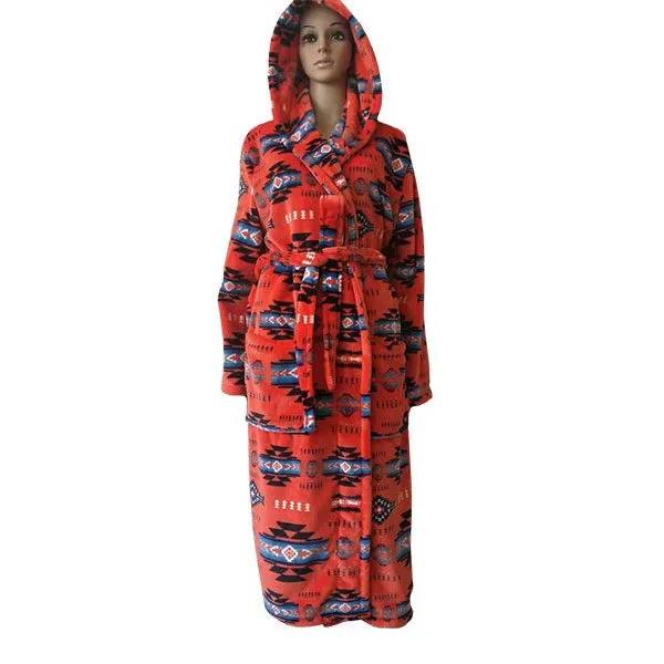 Silk Hooded House Robe with Touch technology.