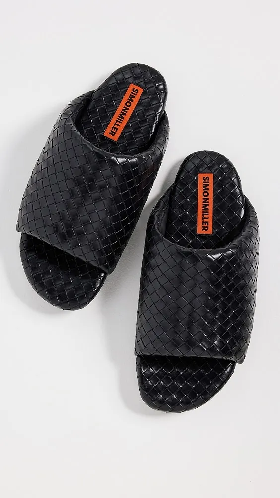 SIMONMILLER   F274 Woven Bubble Slides 