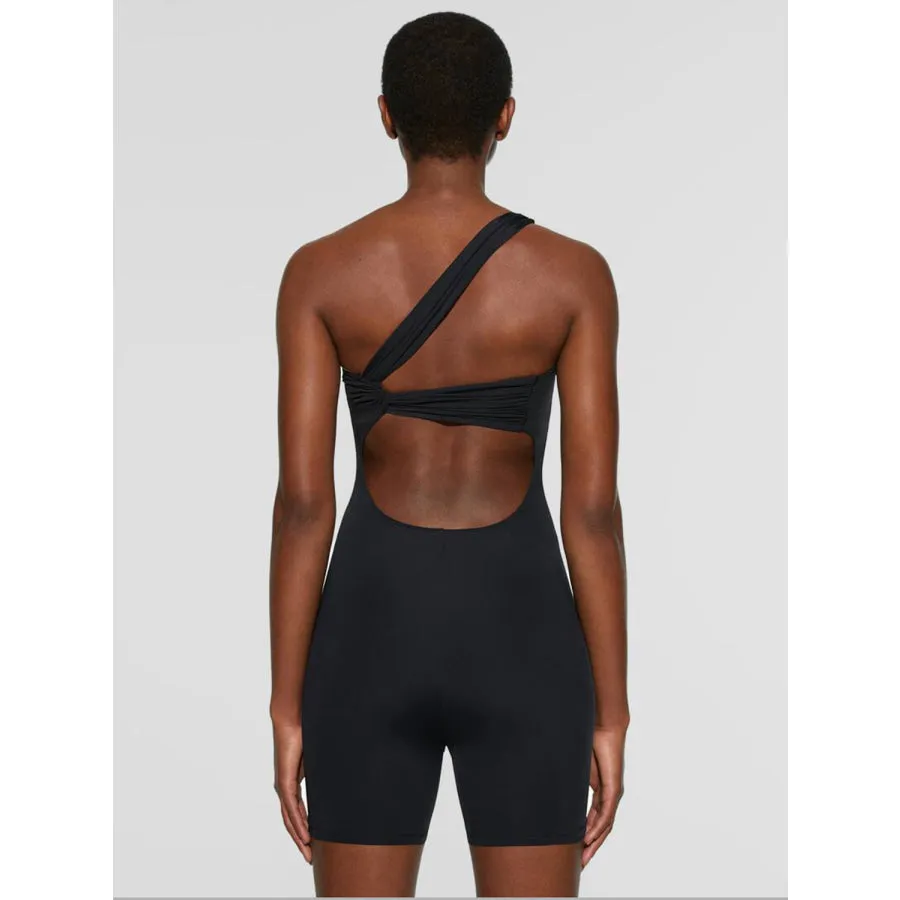 Single Shoulder Active Romper