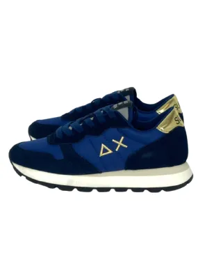 Dark Blue Women's Sneakers Z42202 Ally Gold