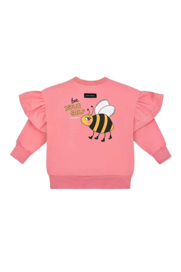 Sophie Bee Frill Sweatshirt - Shop Now