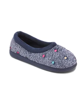 Patterned Scuff Slippers