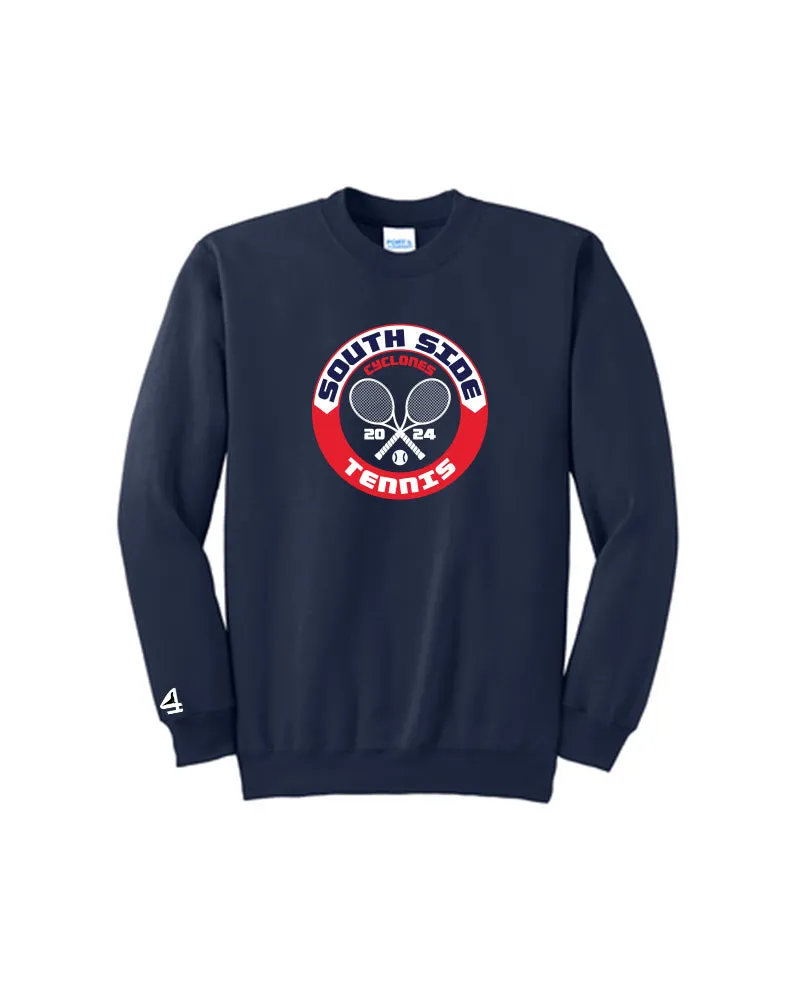 SSHS CYCLONES TENNIS Crewneck Sweatshirt