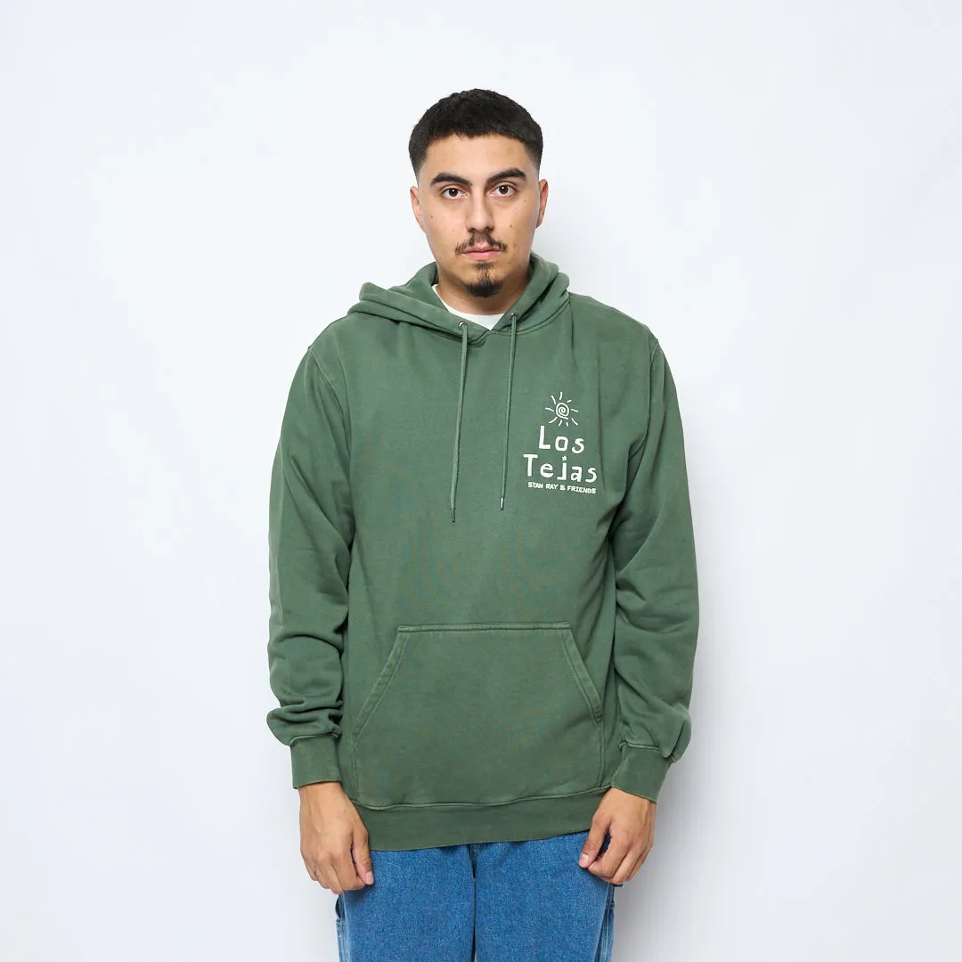 Stan Ray - Los Tejas hood (Washed Olive)