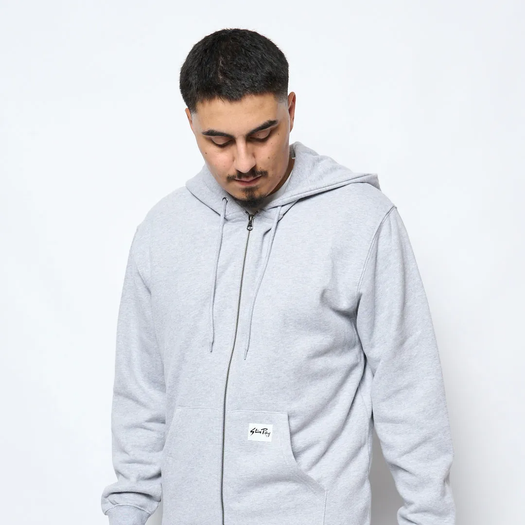 Stan Ray - Patch Zip Hood (Grey Marl)