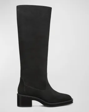 Suede Knee Boots