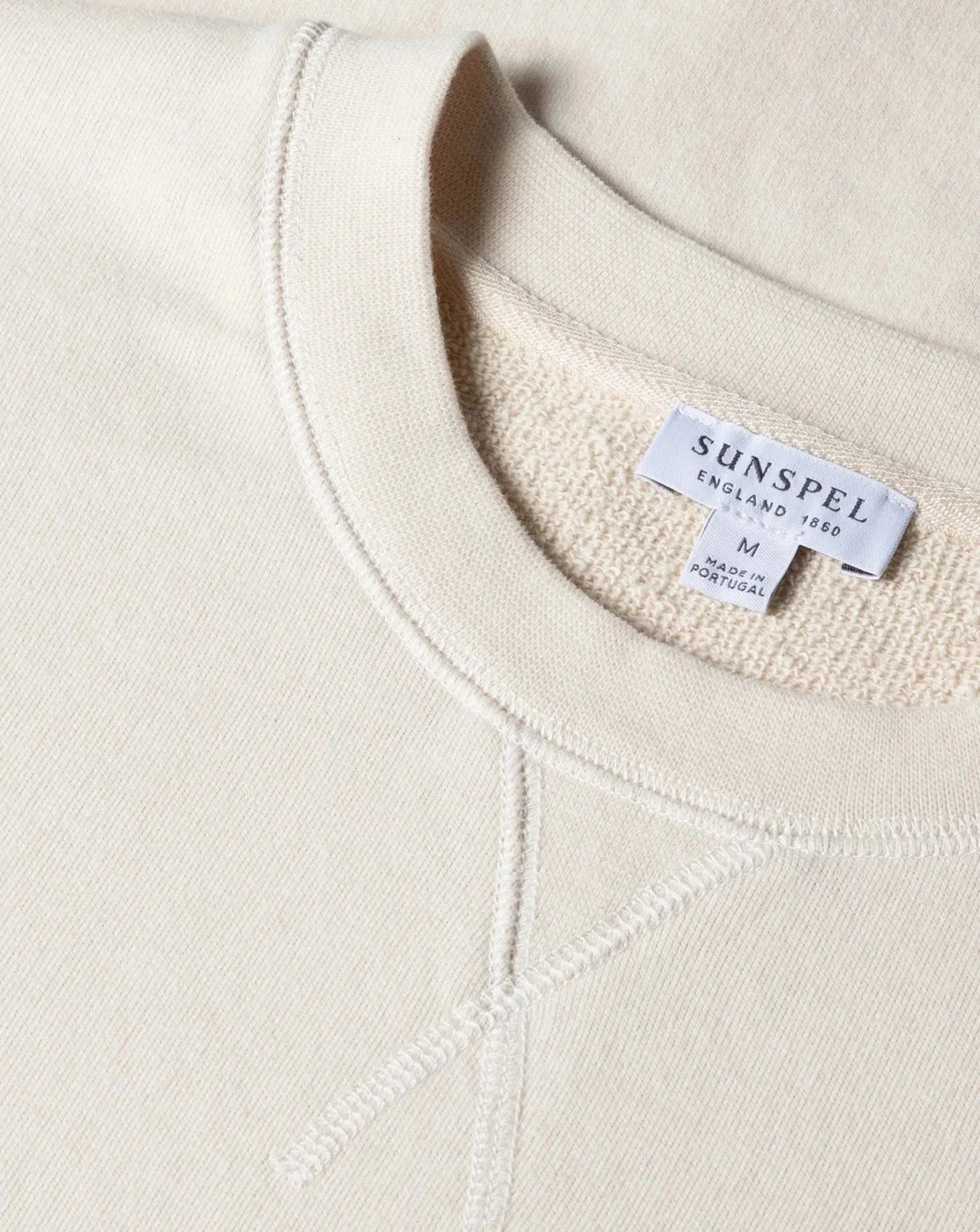 Sunspel Undyed Loopback Sweatshirt