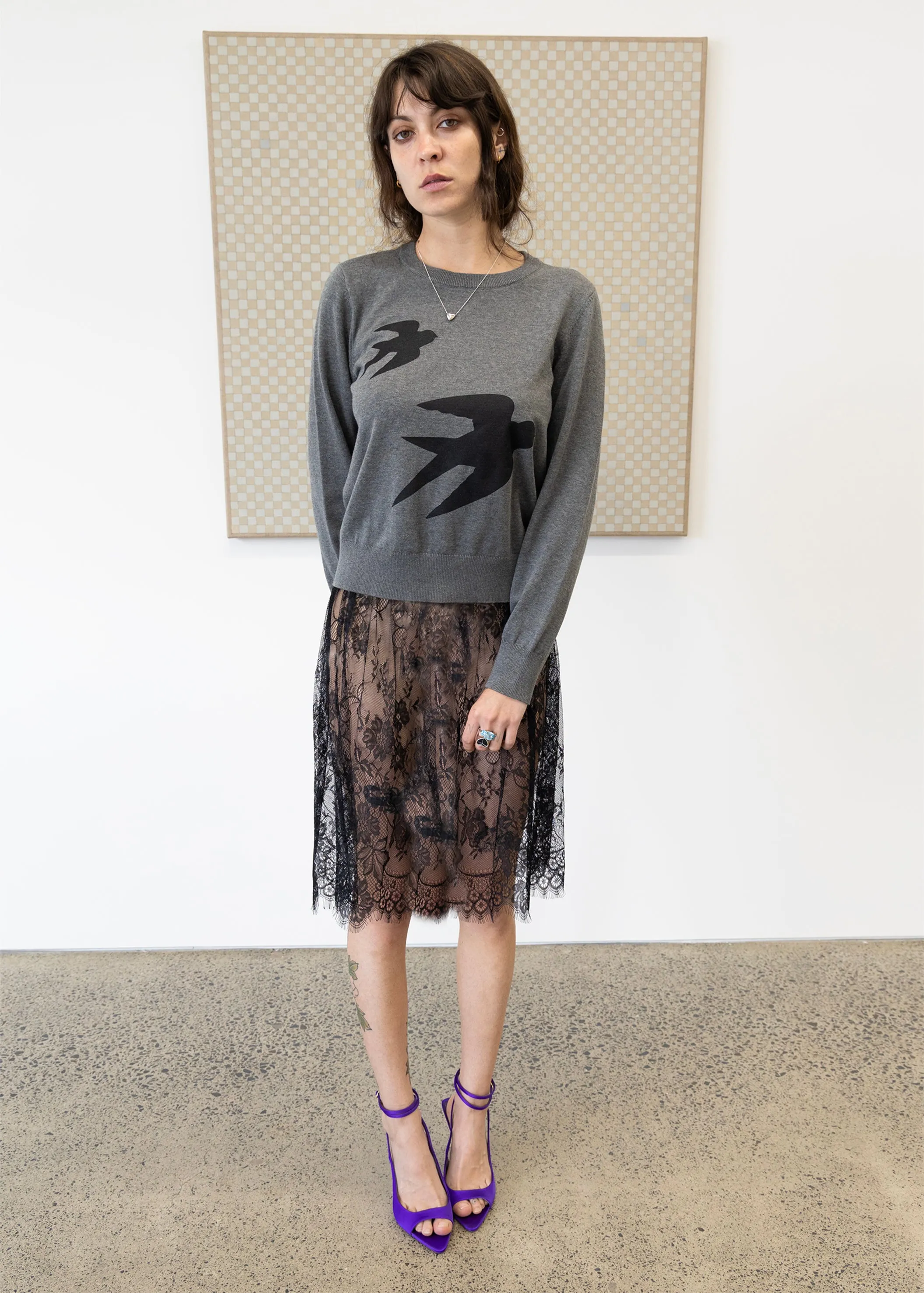 Swallow Knit Jumper