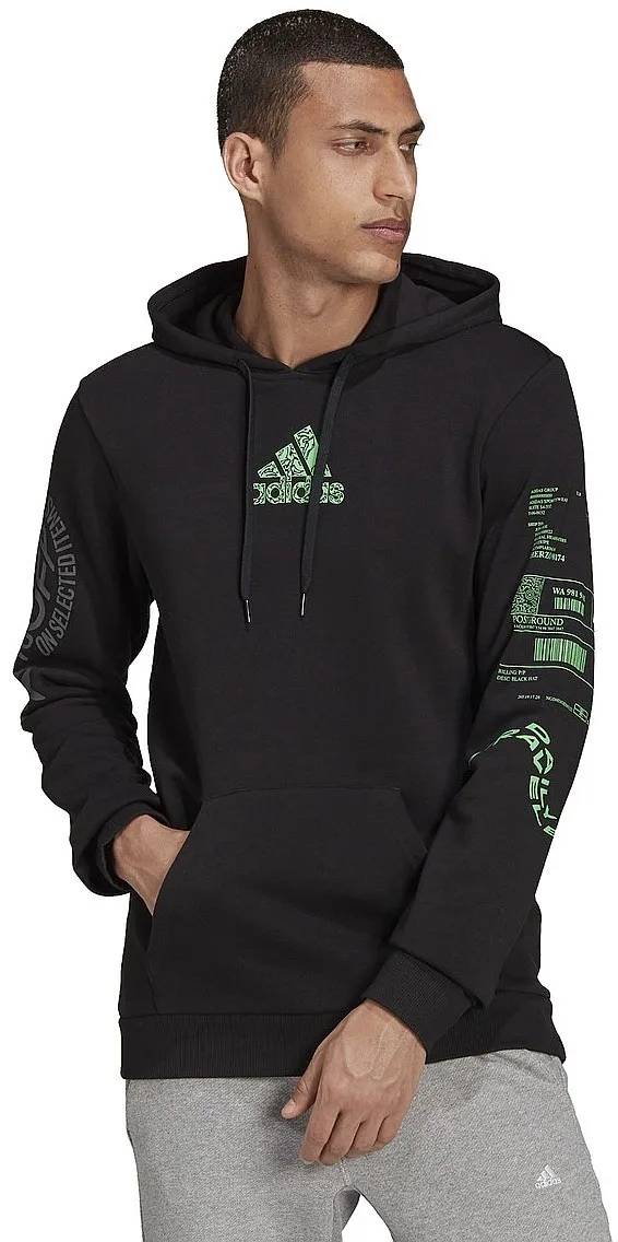 sweatshirt adidas Performance X-City Hoody - Black - men´s