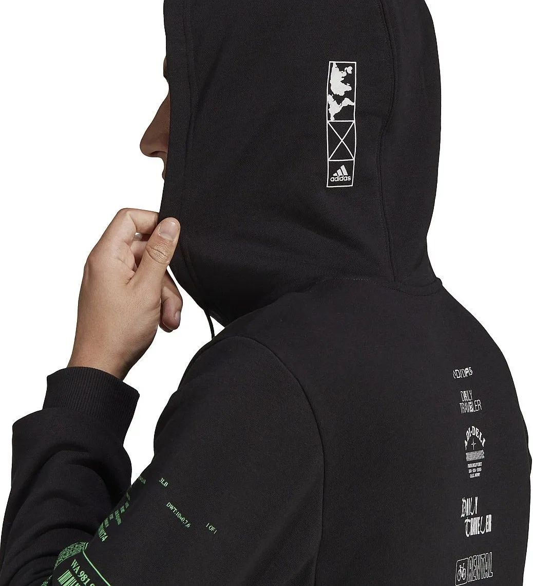 sweatshirt adidas Performance X-City Hoody - Black - men´s