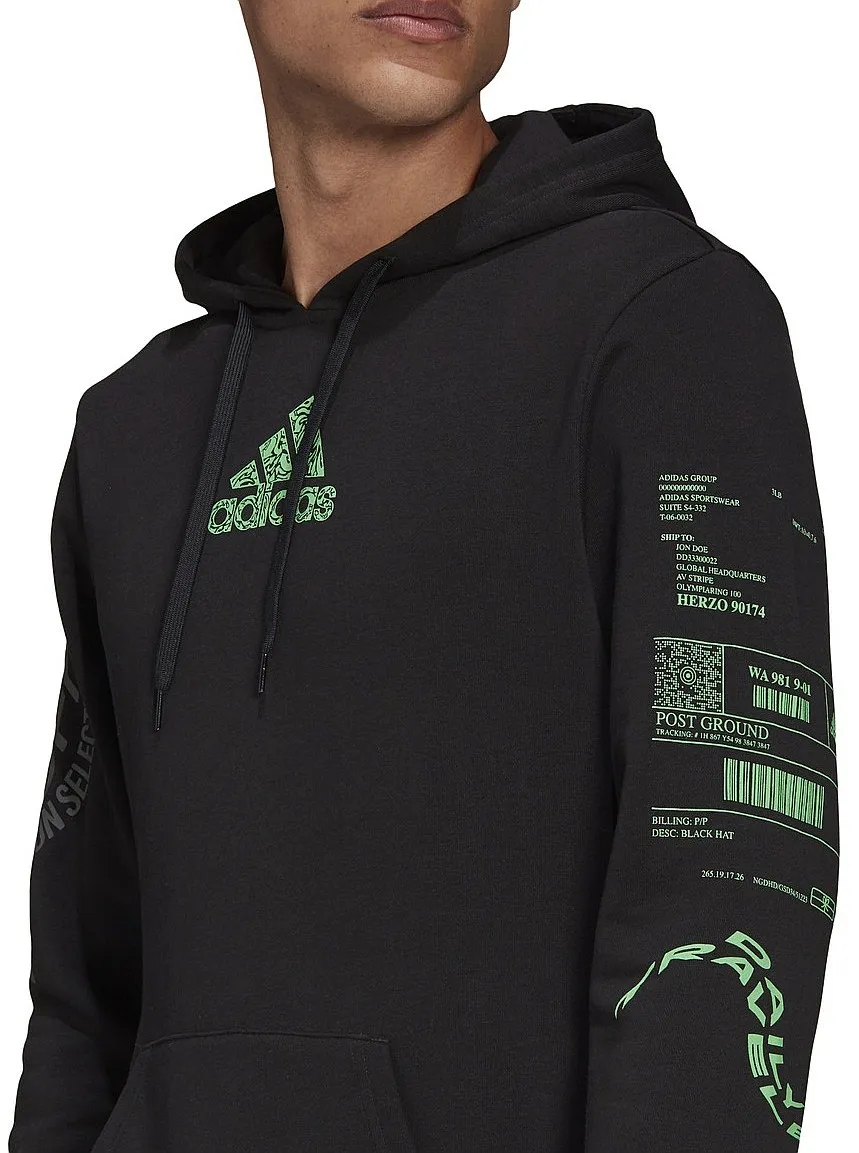 sweatshirt adidas Performance X-City Hoody - Black - men´s