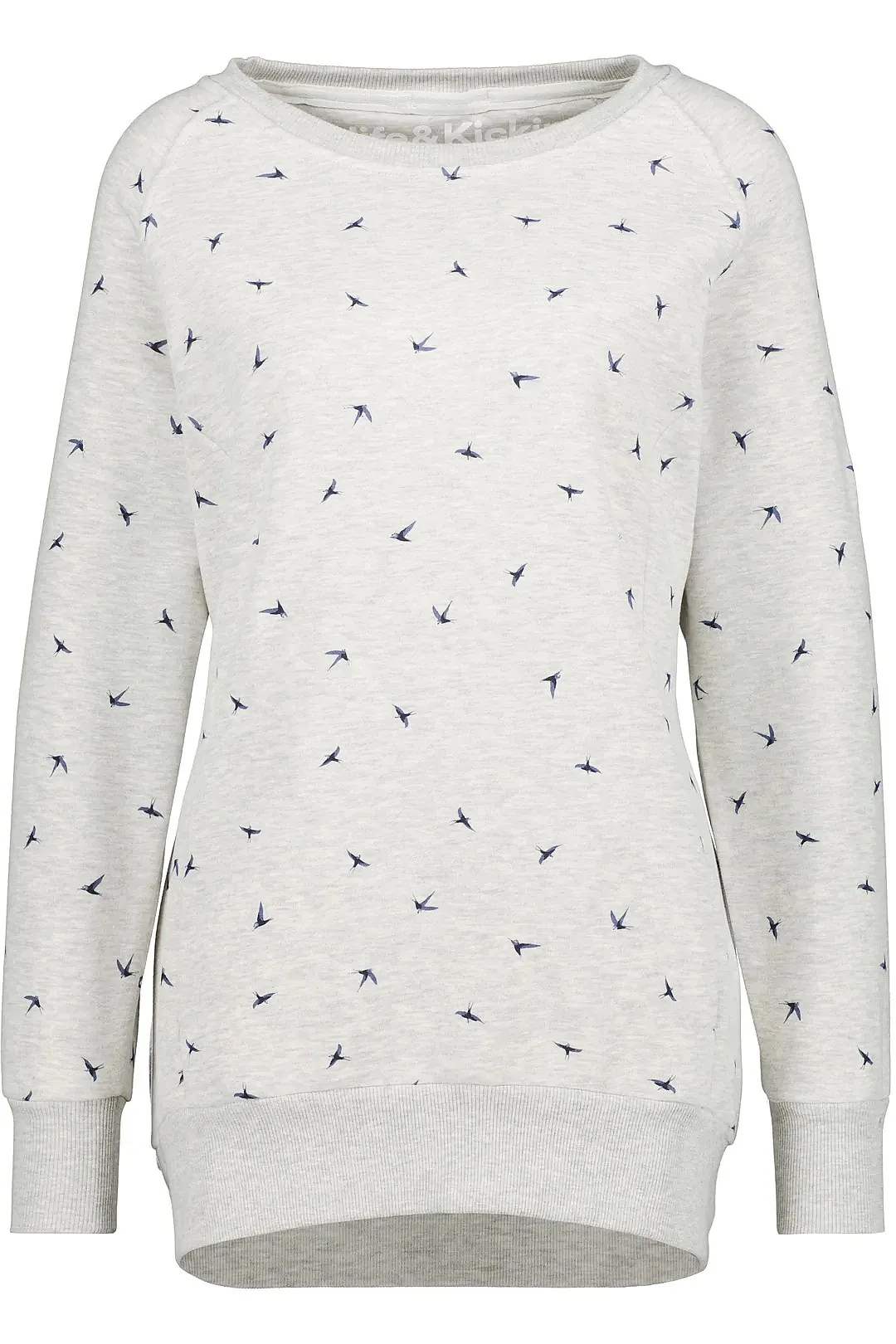 sweatshirt ALIFE AND KICKIN Helen B - Cloudy Melange - women´s