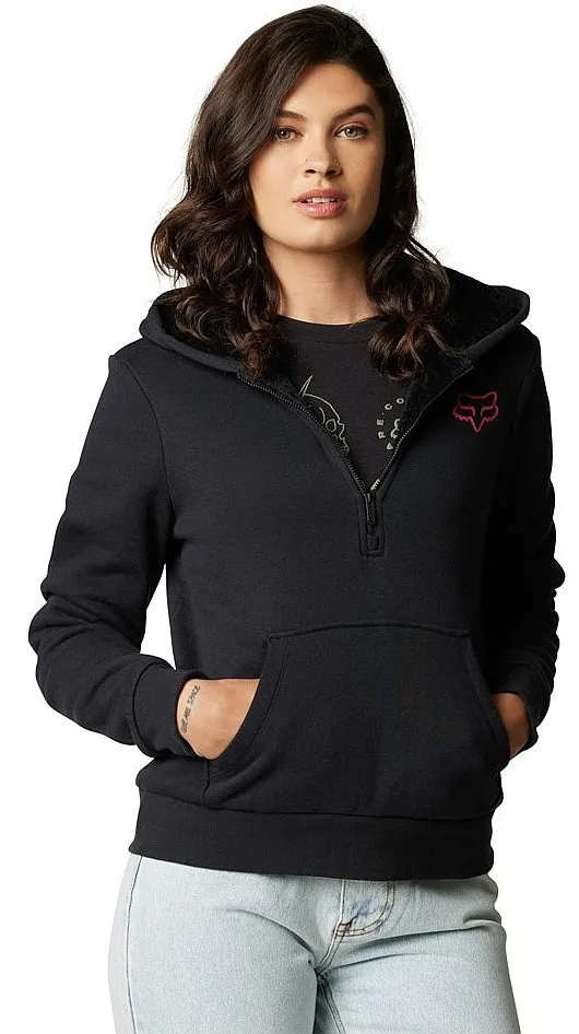 sweatshirt Fox Foxhead Sasquatch - Black - women´s