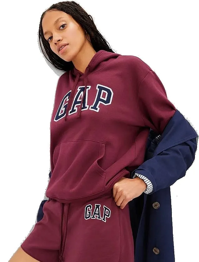 sweatshirt GAP Logo GAP Pullover - Ruby Wine - women´s