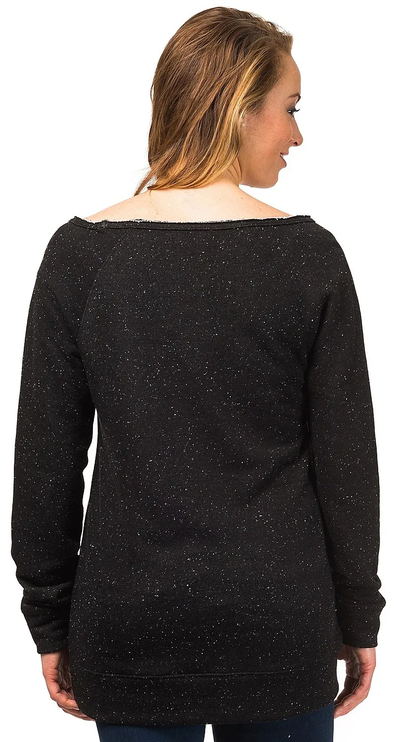 sweatshirt Horsefeathers Leah - Black Spots